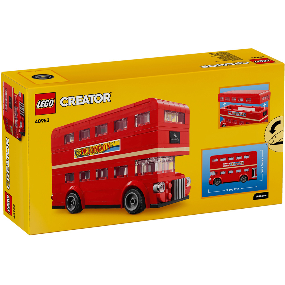 LEGO Creator 40953 London Double Decker Bus Building Set Image 7