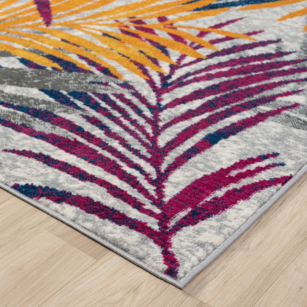 Desire Rugs San Marino Multicolour Leaf Rug 160 x 230cm Image 3