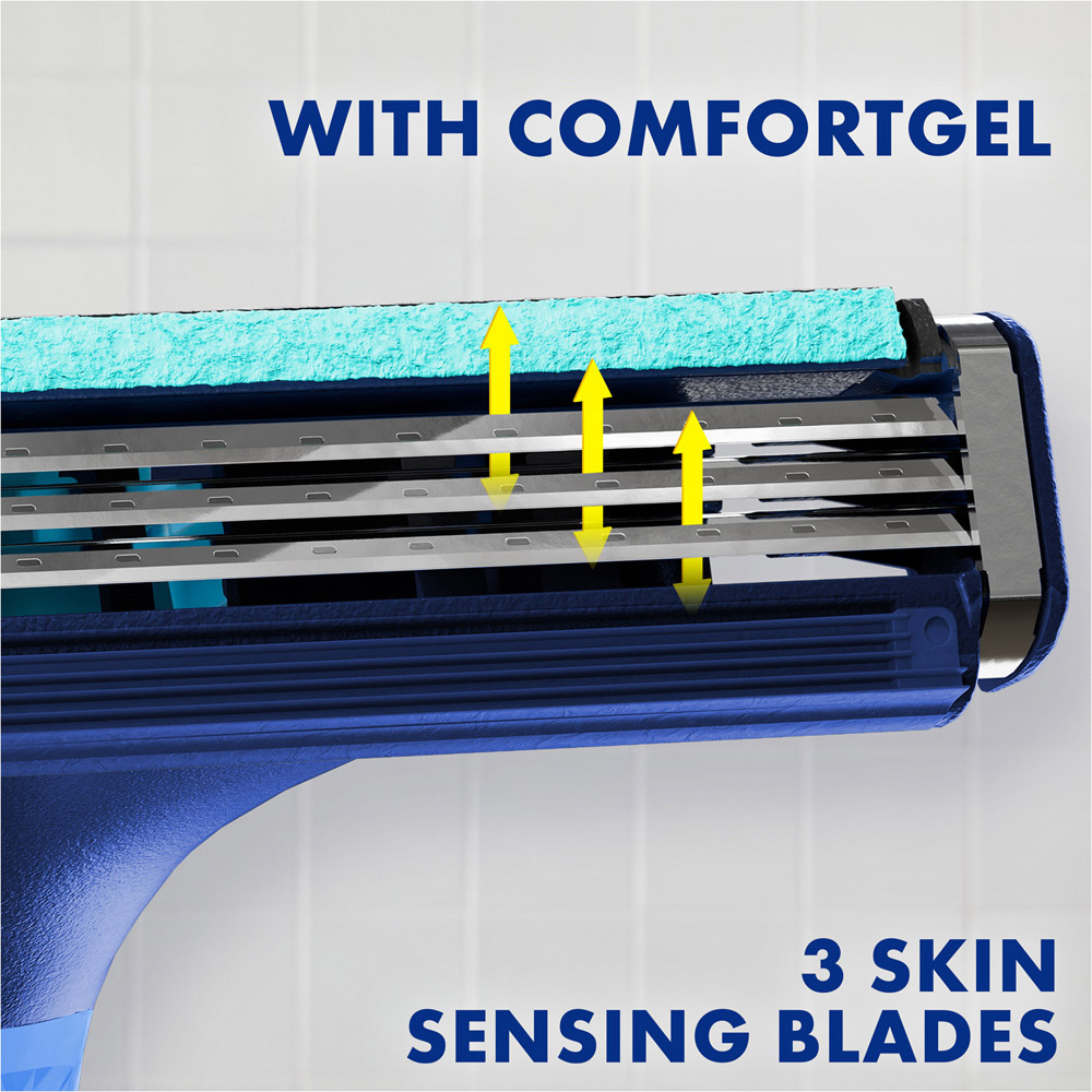 Gillette Sensor3+ Comfort Shaving Kit Image 2