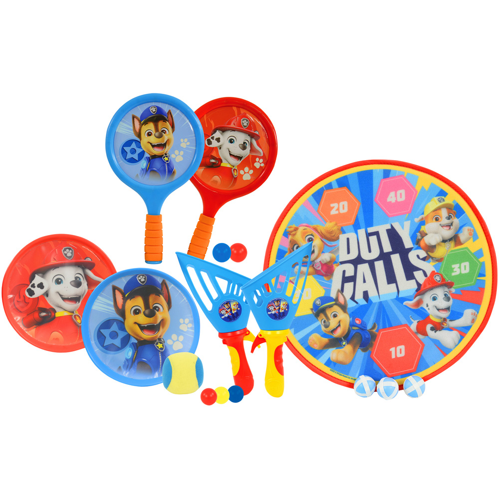 MoVe Paw Patrol 4 in 1 Bumper Box Garden Games Image 1