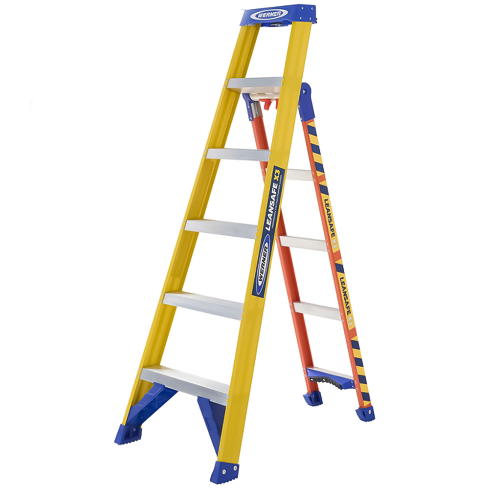 Werner Leansafe X3 Combination Ladder 1.80m Image 1