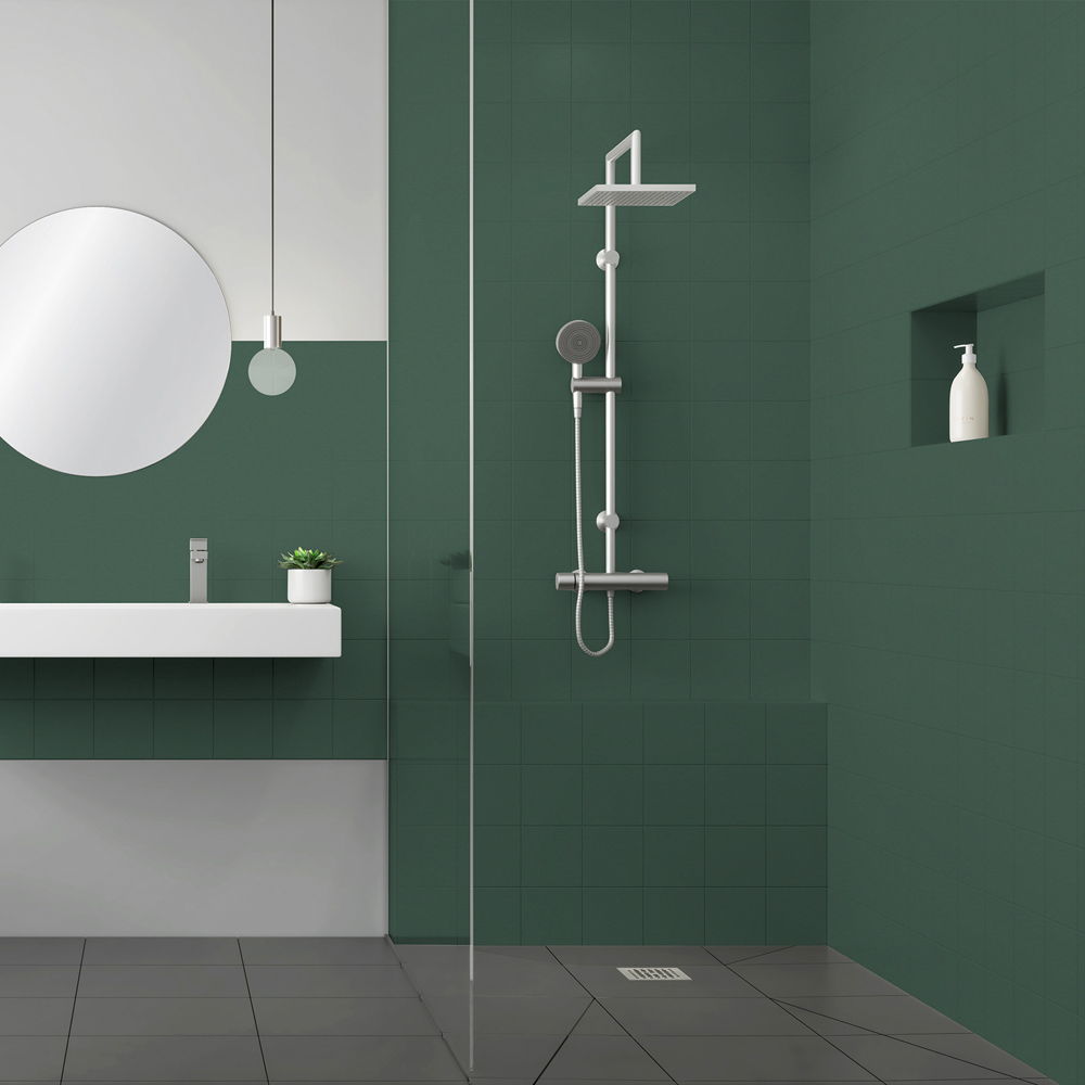 Maison Deco Refresh Bathroom Forest Green Satin Paint 2L Image 4