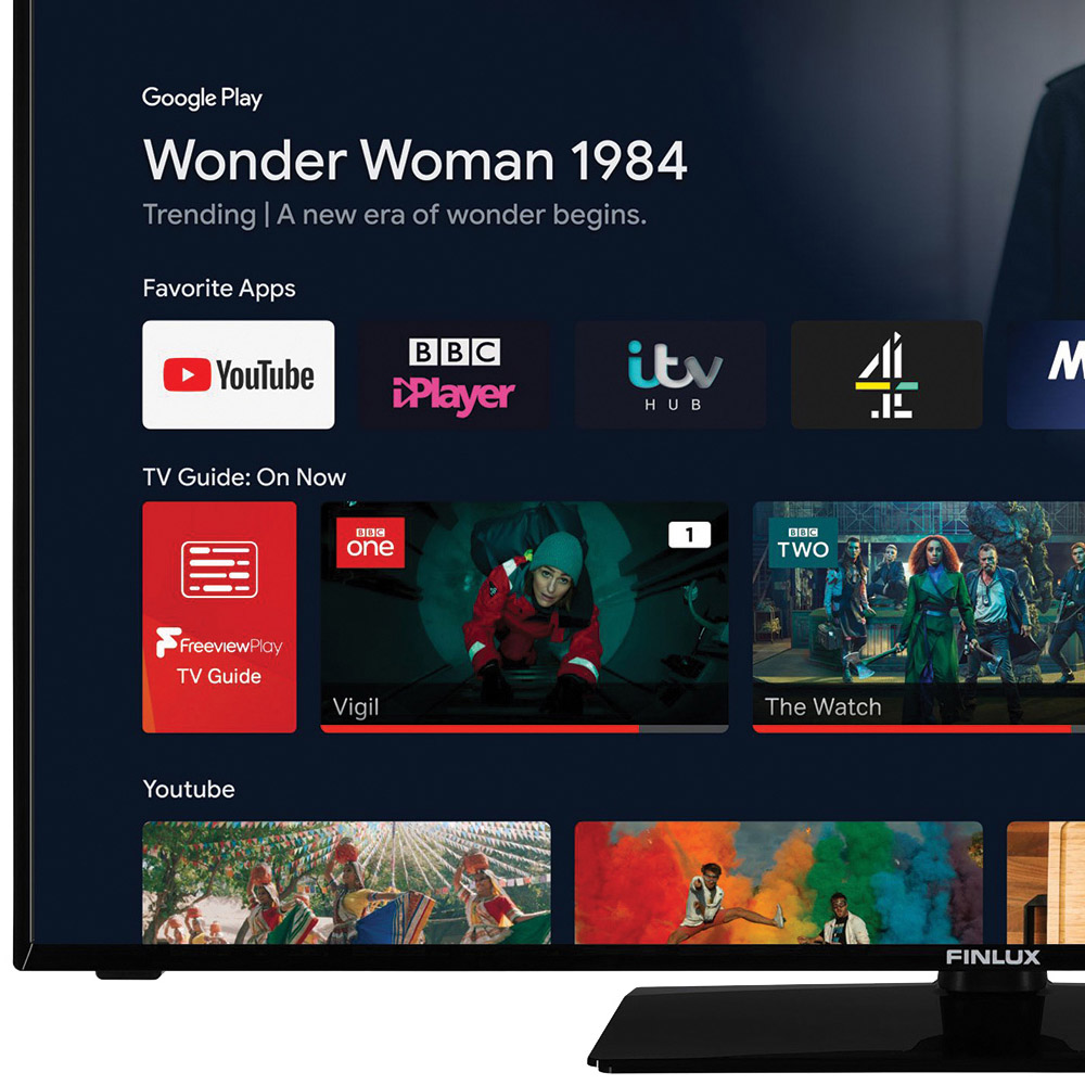 Finlux 32 inch HD Ready LED Android Smart TV Image 2