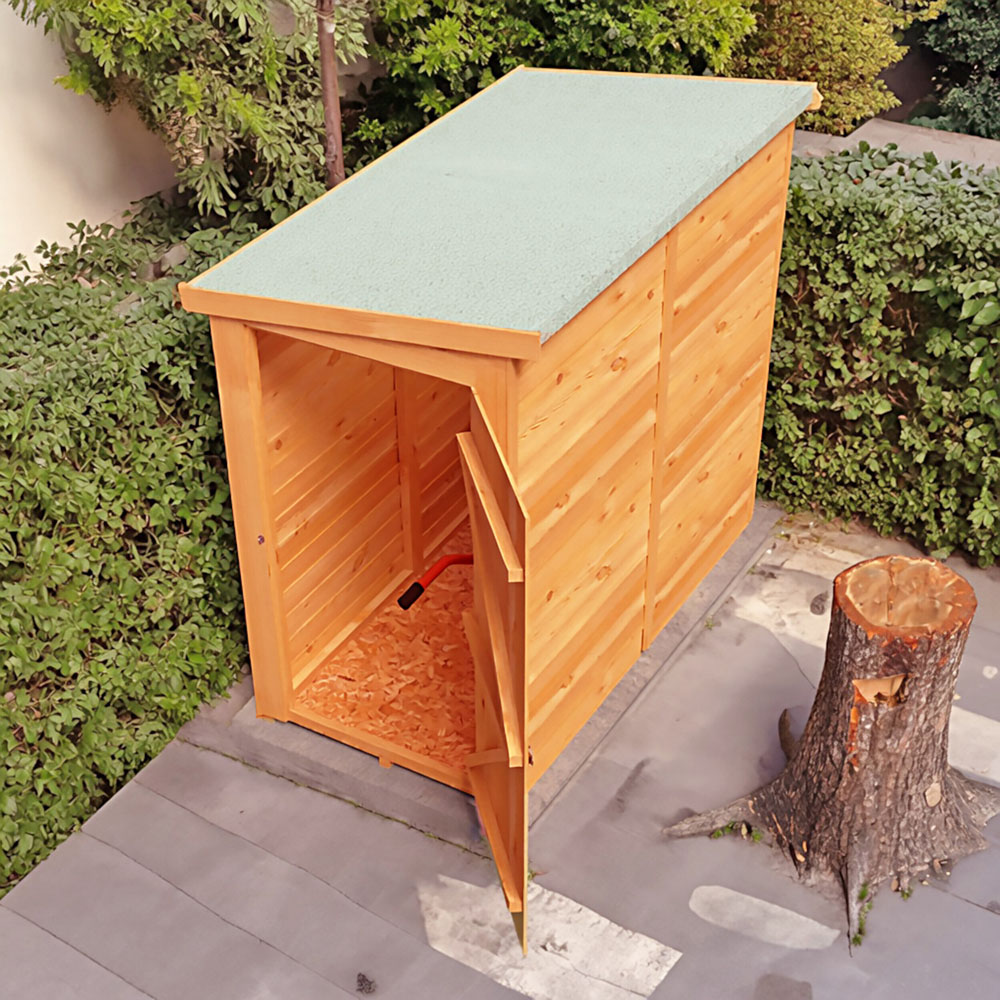 Shire GB Garden Value 6 x 3ft Overlap Pent Garden Shed Image 5