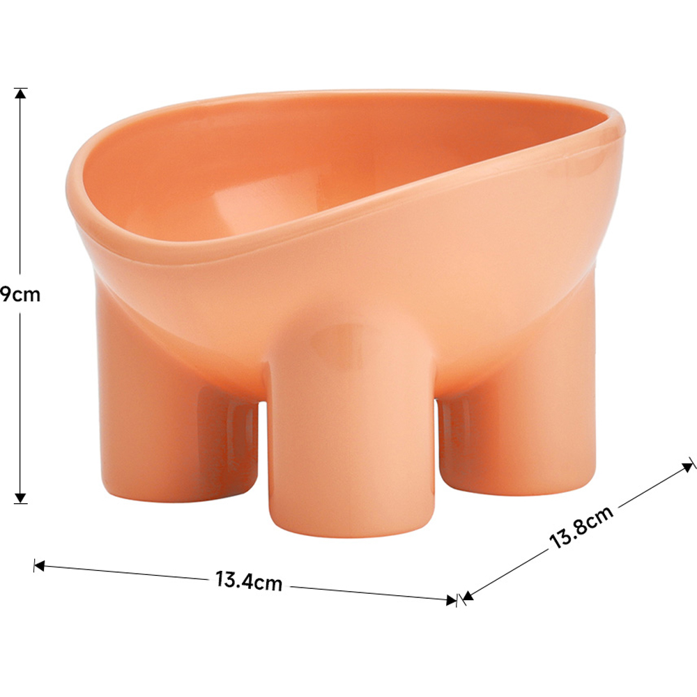 H&O Direct Pink Neck Guard Anti Tip Pet Feeder Image 6