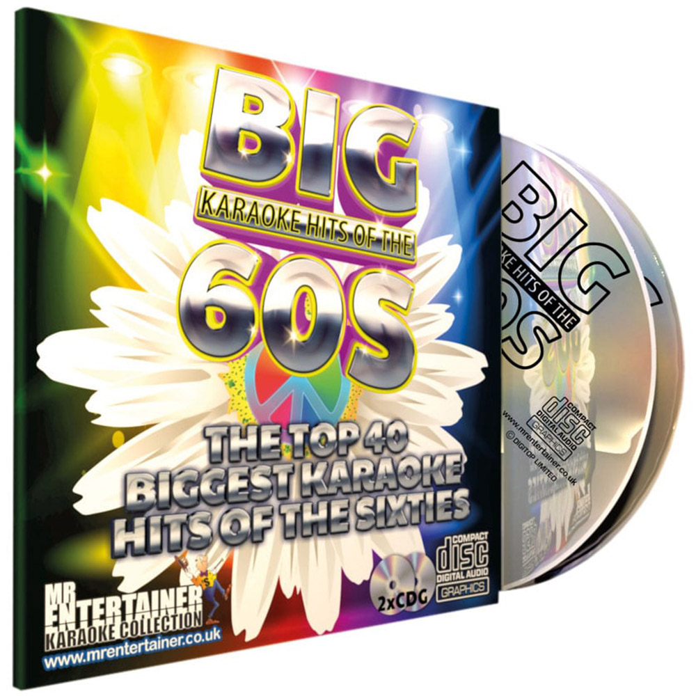 Mr Entertainer Silver 60s Hits Karaoke CDG Disks Image 1