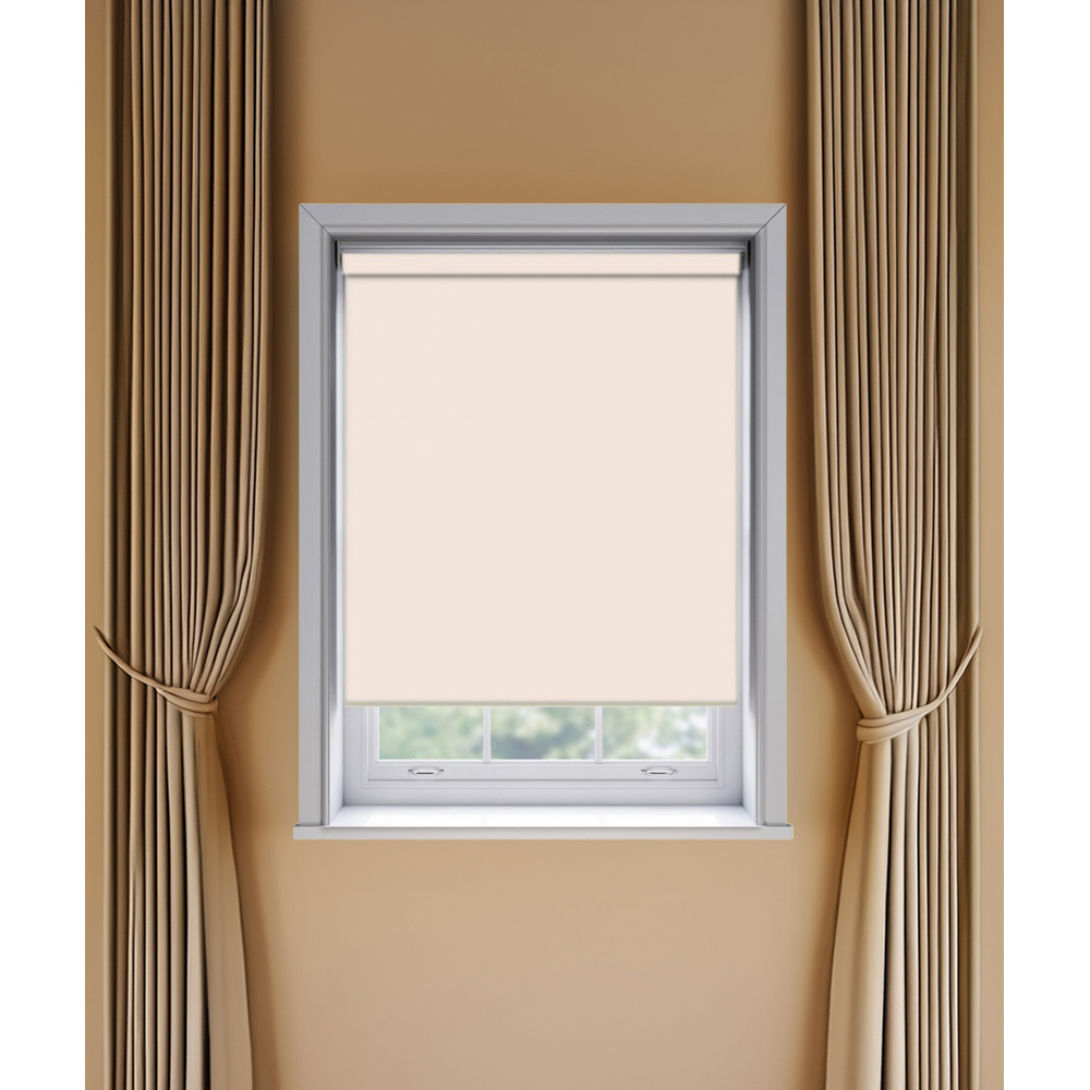 New Edge Blinds Thermal Blackout Roller Blind Pink 125cm Image 3