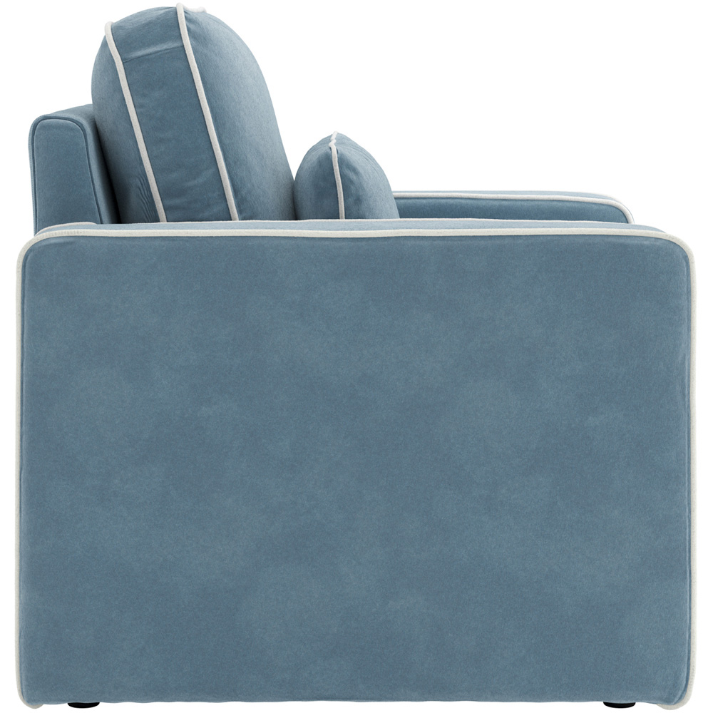LPD Home Diego Ice Blue Chair Image 4