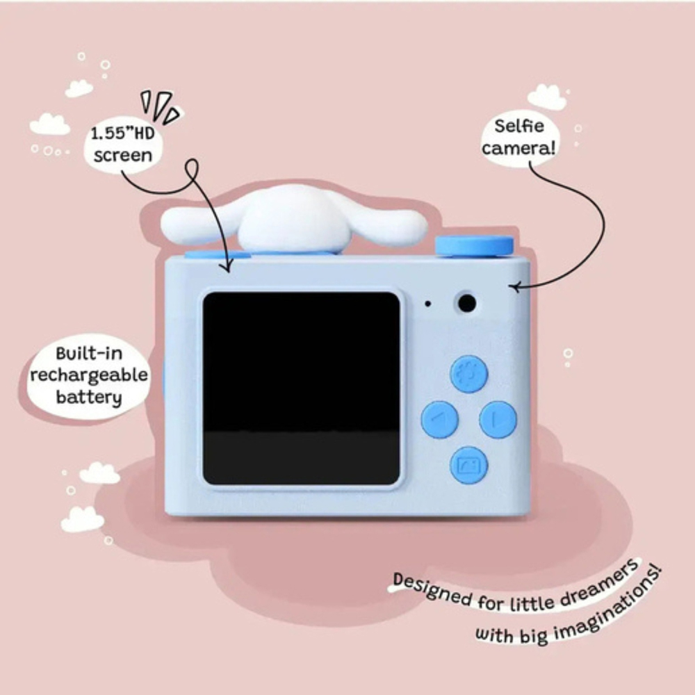 Kiimento Cinnamoroll Mini Kids Digital Camera and Video Camcorder Image 2