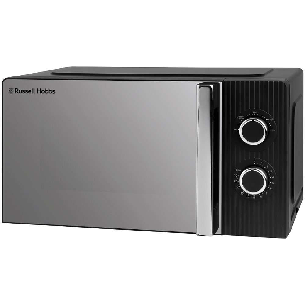 Russell Hobbs Bronte RHMM833B Black Manual 20L Microwave Image 1