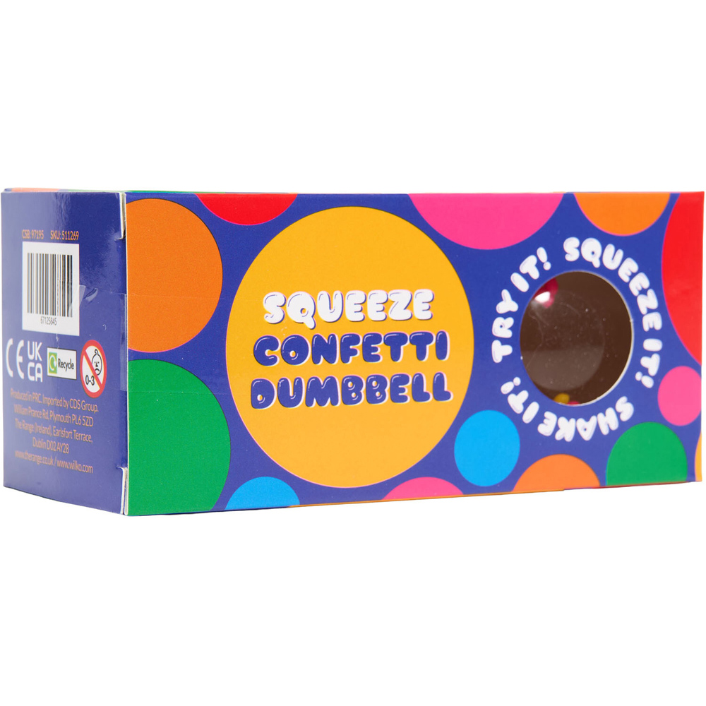 Squeeze Confetti Dumbbell Image 3