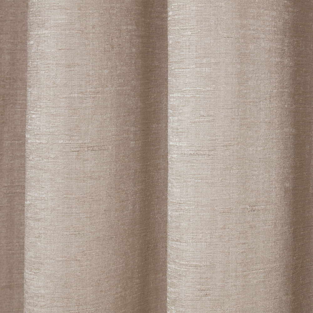 Delphine Chenille Blackout Curtain Ivory 229cm Image 3
