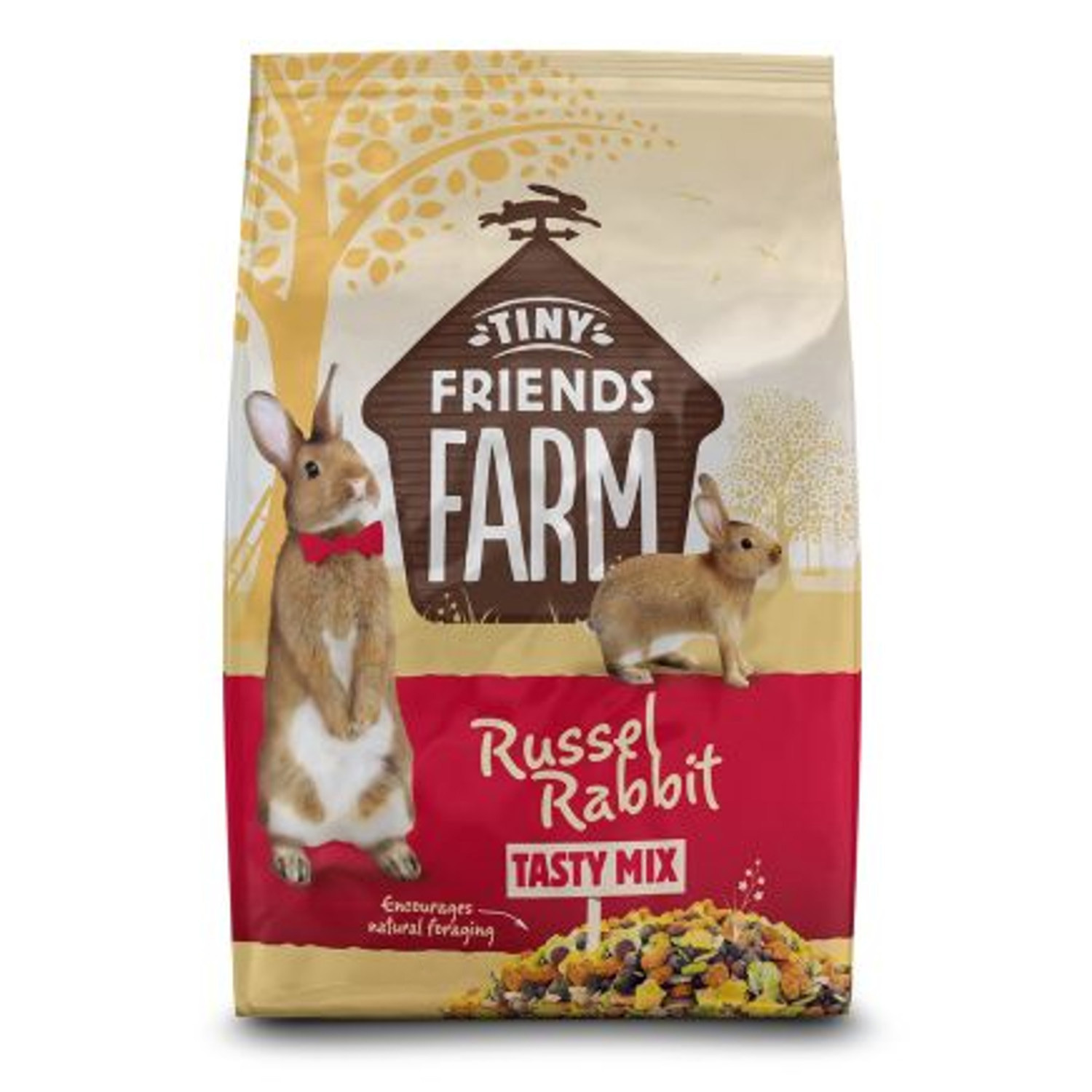 Tiny Friends Farm Russel Rabbit Tasty Mix Pet Food Image