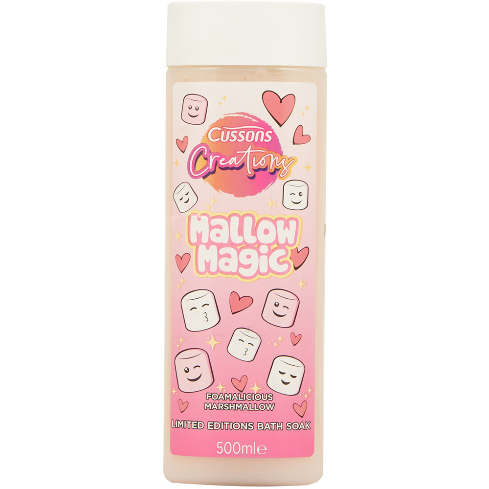 Cussons Creations Mallow Magic Bath Soak 500ml Image 1