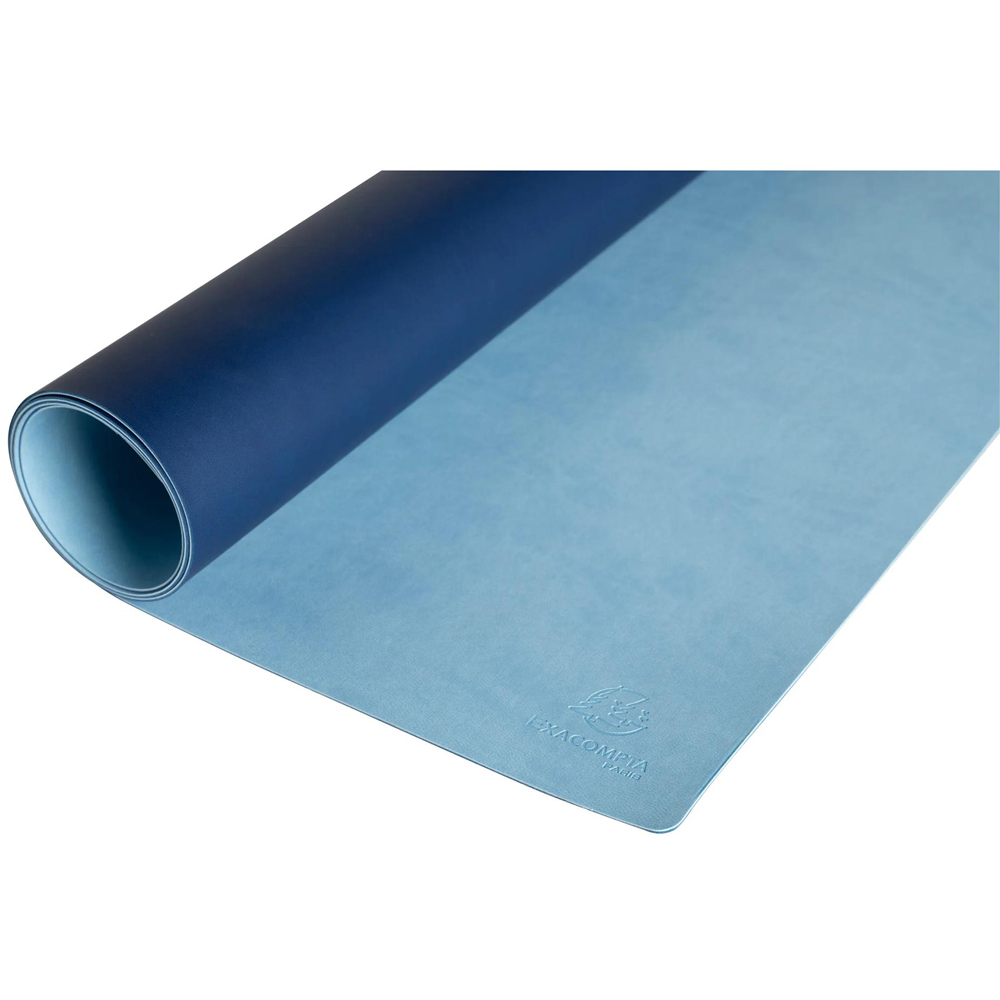 Exacompta Bee Blue Marine and Sky Blue Desk Mat 43 x 90cm Image 7