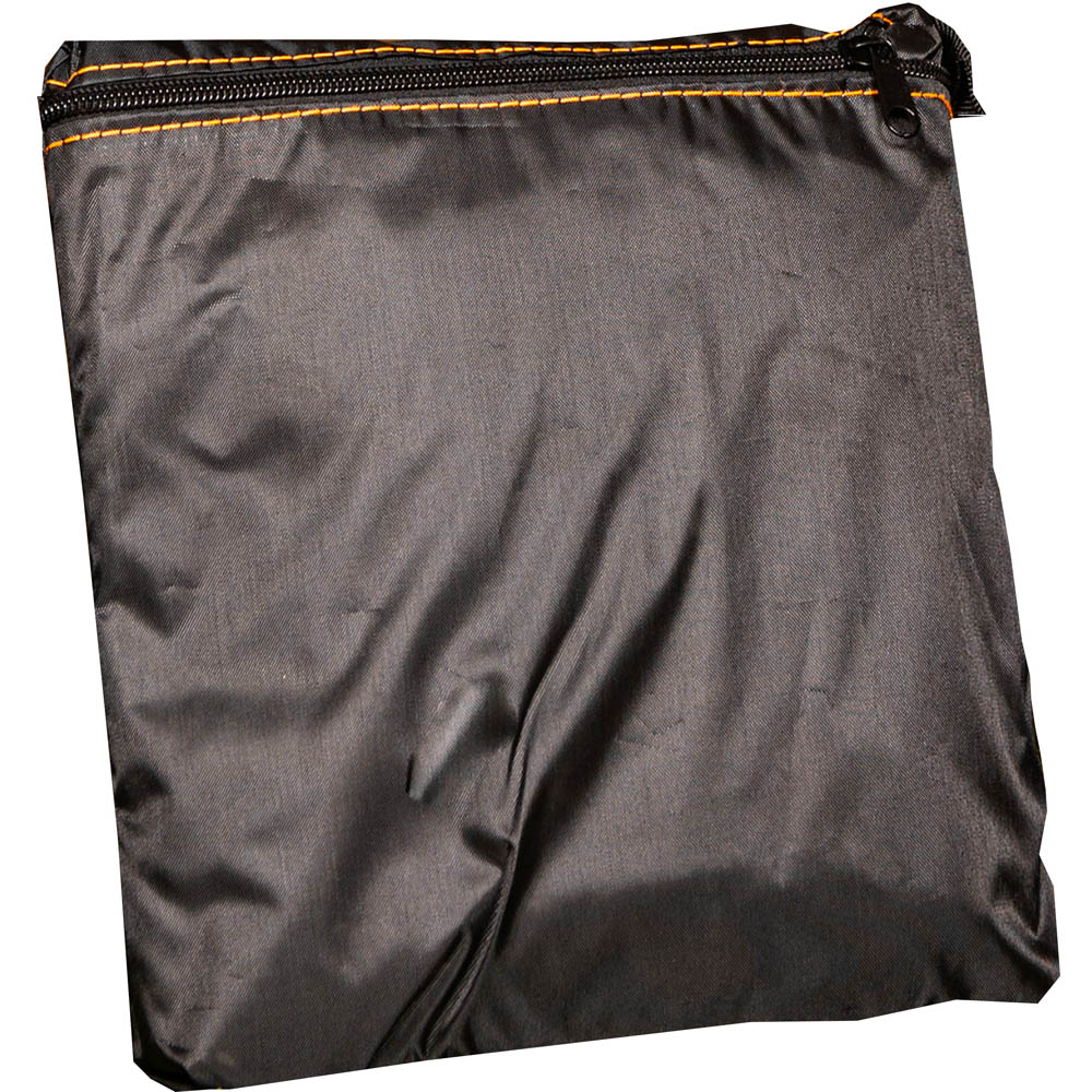 Samuel Alexander Black Waterproof Anti-UV Windproof Outdoor Protective Fire Pit Cover 60 x 82cm Image 8