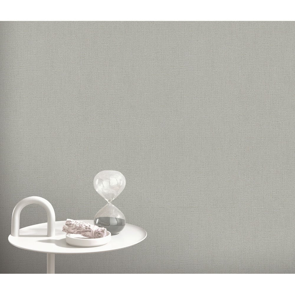 Erismann Opus Dolce Luxury Woven Plain Taupe Wallpaper Image 6