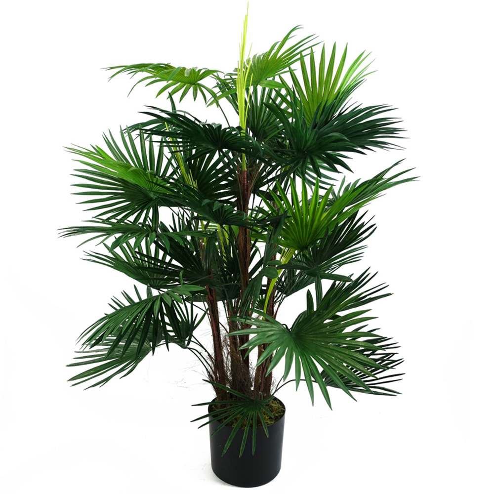 Leaf Fan Palm Artificial Tree 90cm Image 1