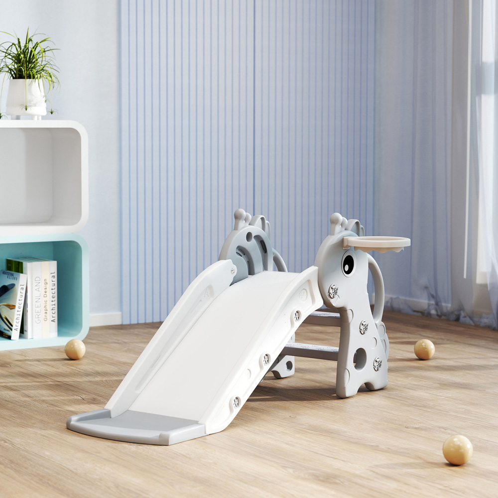 Tommy Toys 3-in-1 Grey Kids Slide Image 5
