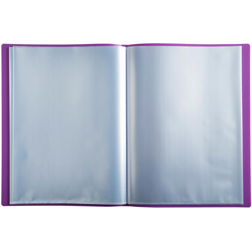 Exacompta Opaque A4 Assorted Colour Polypropylene Display Book with 100 Pockets 8 Pack Image 6