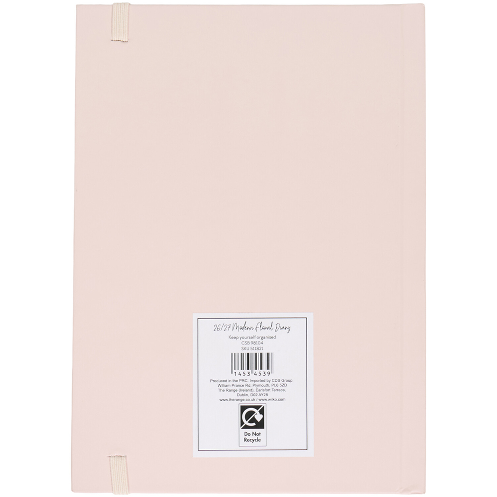 2027 Modern Floral Diary Image 9