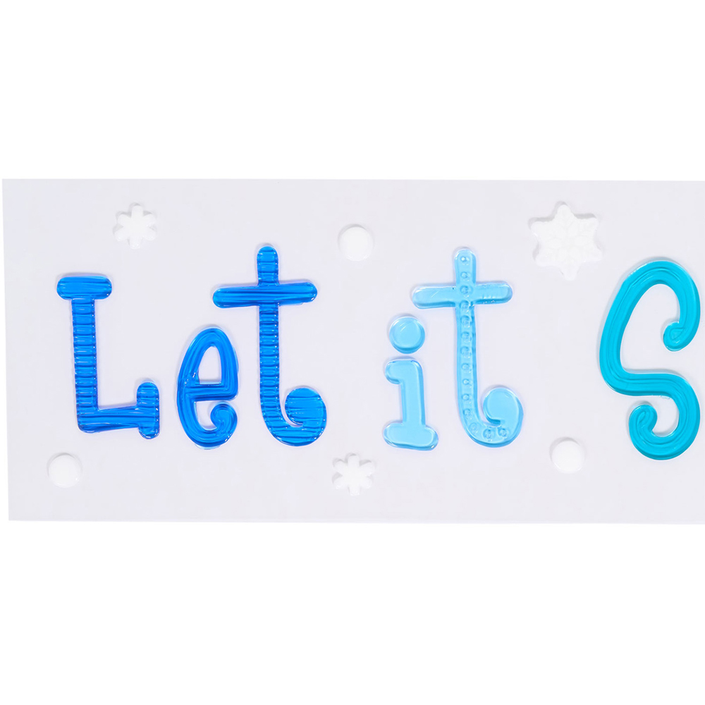 Christmas Design Gel Window Sticker Image 7