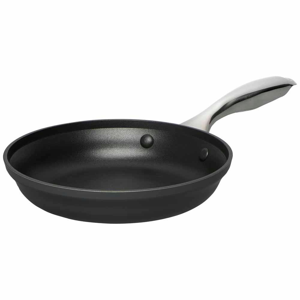 Wilko 20cm Grey Aluminium Frying Pan Image 2