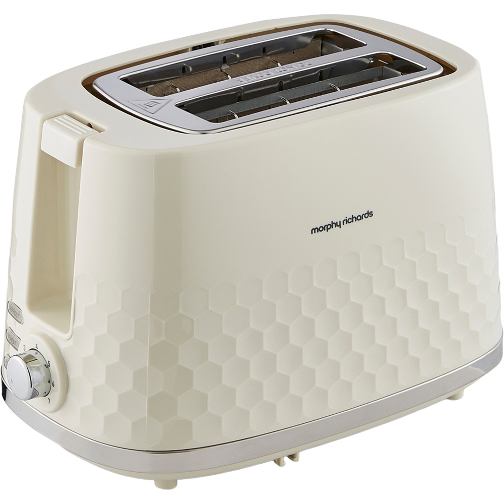 Morphy Richards Hive 220032 Cream 2 Slice Toaster Image 1