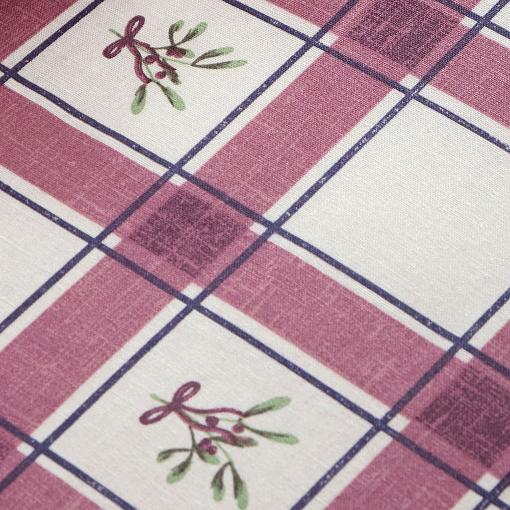 Mistletoe Check Duvet Set Double Image 2