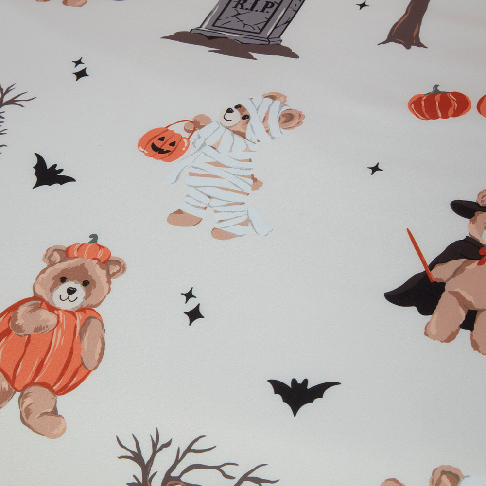 Buddy Bear Halloween Duvet Set Natural Double Image 4
