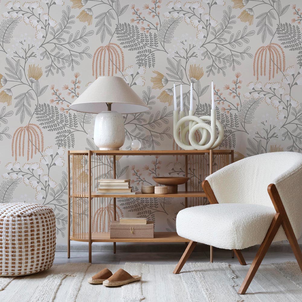 Superfresco Easy Richmond Sandstone Wallpaper Image 3