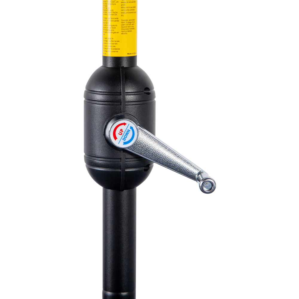 Outsunny Brown Balcony Half Parasol 2.7m Image 3