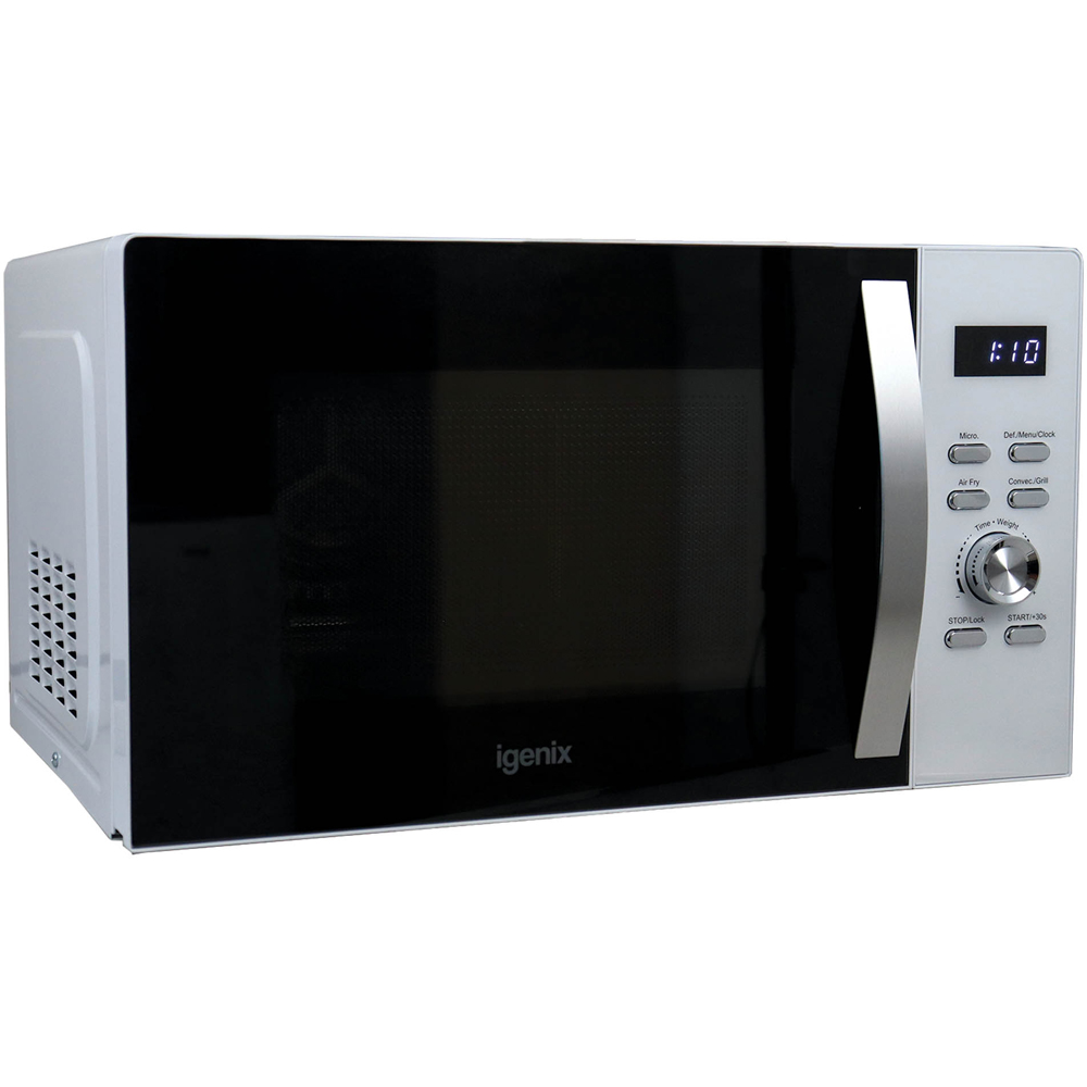 Igenix IGMC02580W White 25L Digital Combination Microwave 850W Image 2