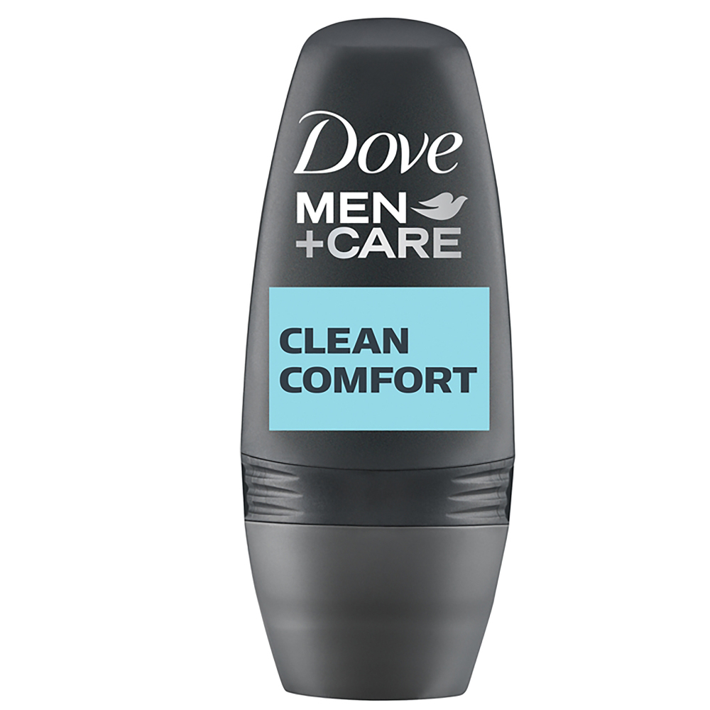 Dove Men Plus Care Clean Comfort Roll On Deodorant  50ml Image 2
