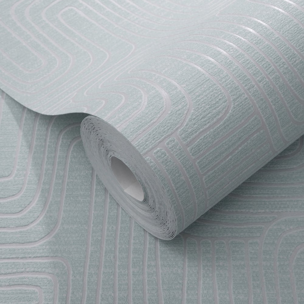 Erismann Rondo Linear Blue Wallpaper Image 2