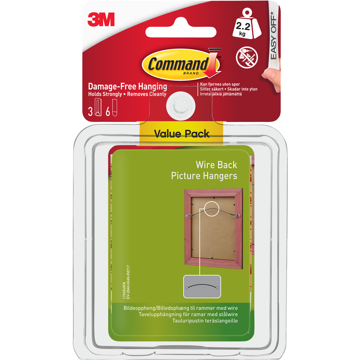 Command Wire Back Picture Hangers Image 1