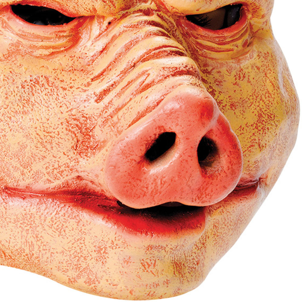 Rubies Masquerade Horror Pig Mask Latex Image 2