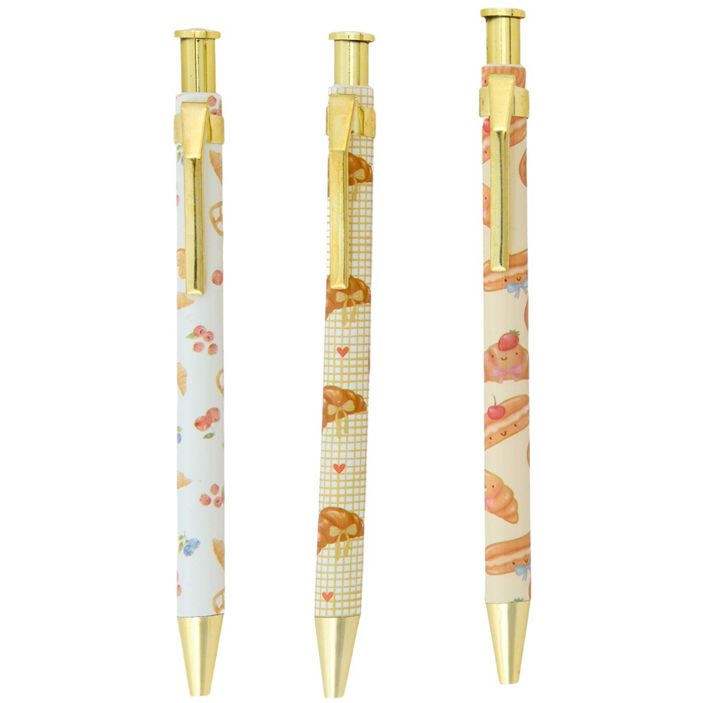 Pack of 3 Cute Pastry Pens Image 4