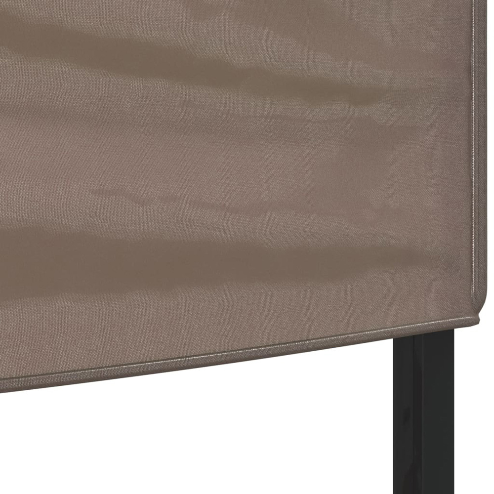 vidaXL 2 x 2m Taupe Foldable Party Tent Image 7
