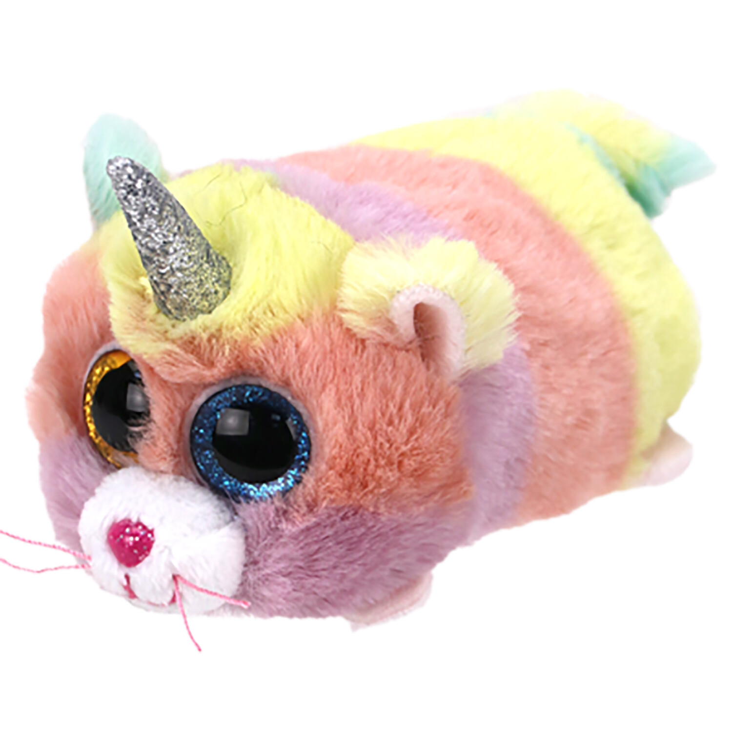 Heather the Cat with Horn Teeny Ty Image