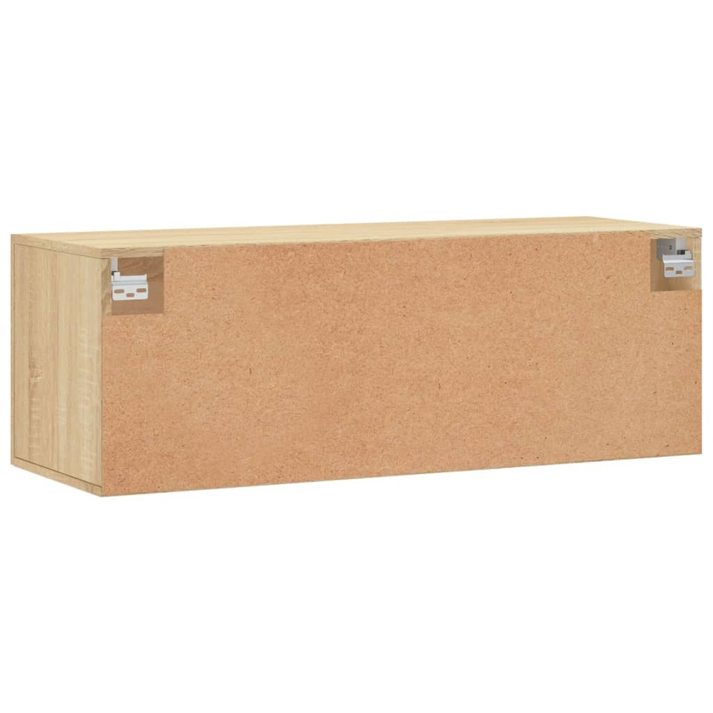 vidaXL 2 Door Sonoma Oak Wall Cabinet Image 8