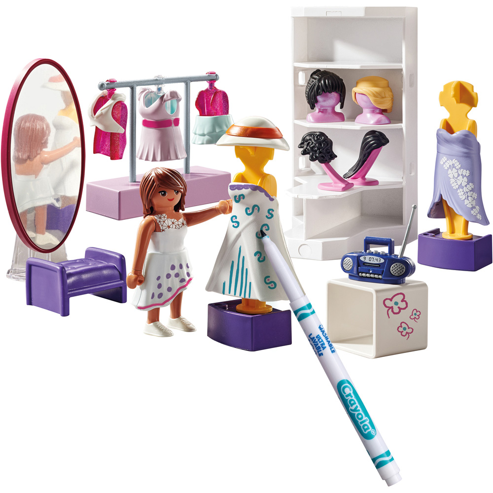 Playmobil Colour Dressing Room Playset 45 Piece Image 3