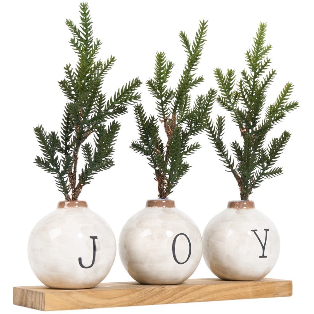 Joy Floristry Decoration White Image 2