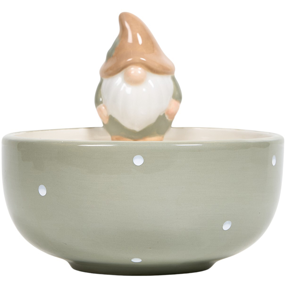 Festive Gonk Bowl - Sage Image 1