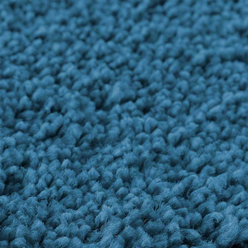 vidaXL Blue Anti-Slip Bath Mat 50 x 80cm Image 4
