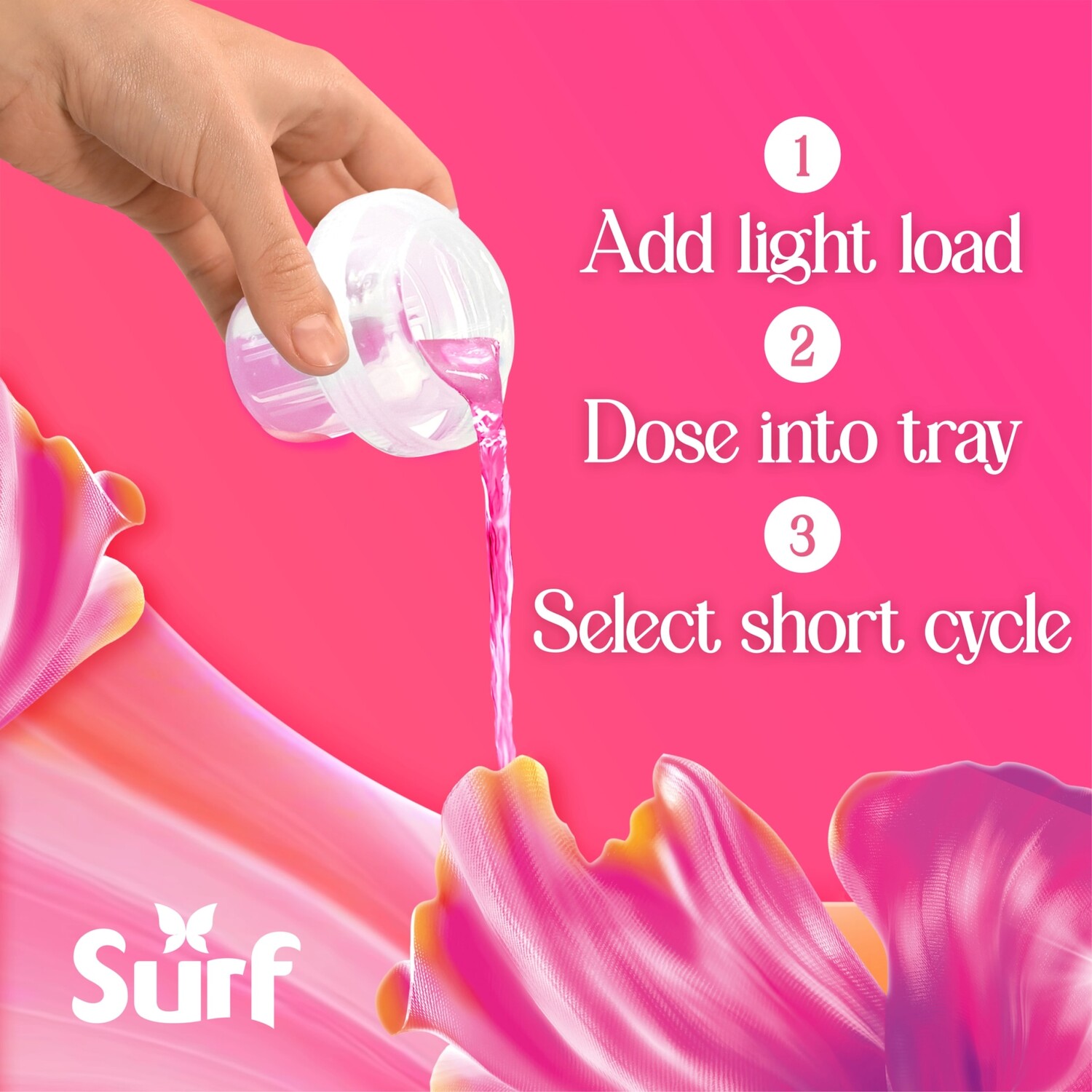 Surf Magnifi-Scent Wash Laundry Detergent Floral Fusion Image 8