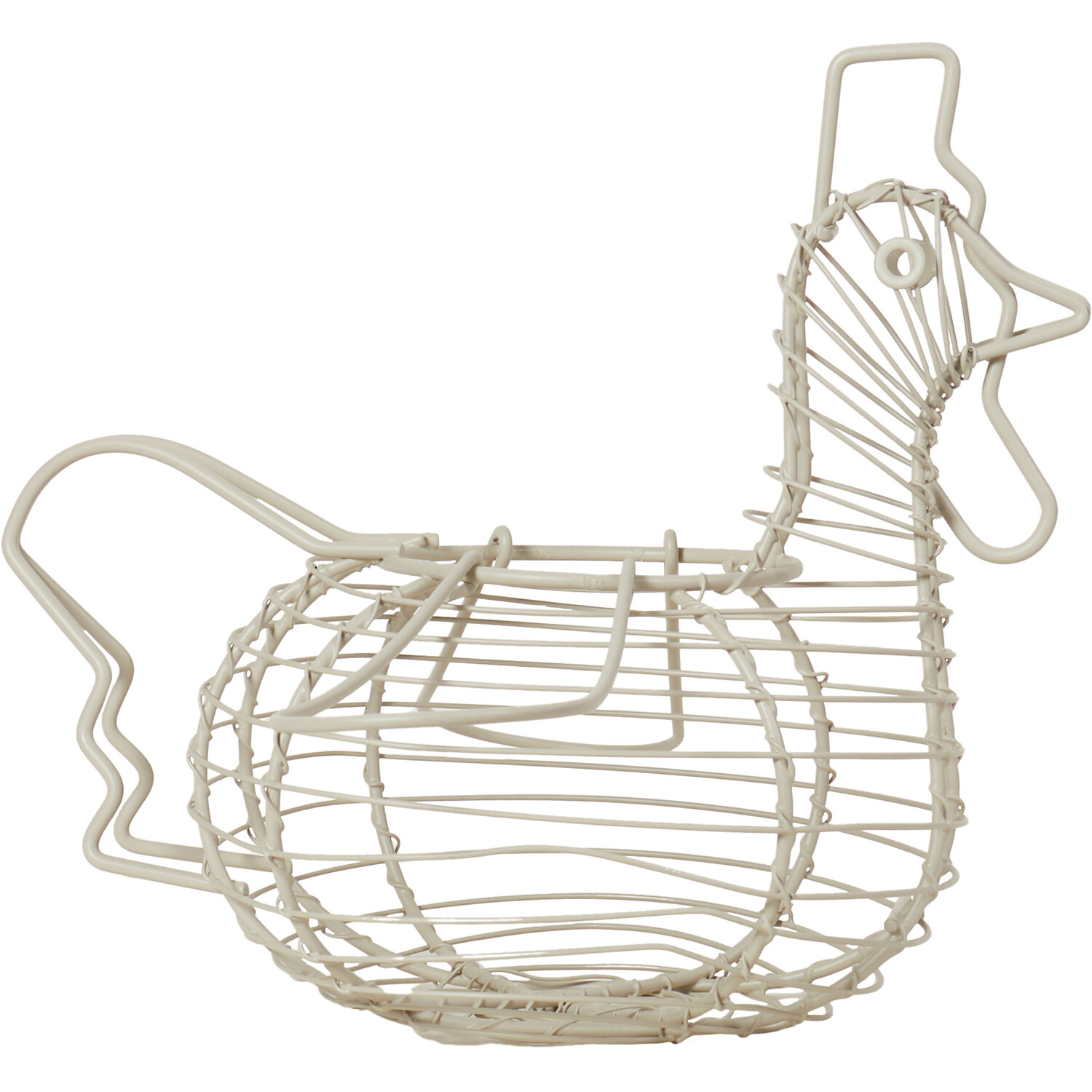 Hearts Chicken Egg Holder - Cream Image 1