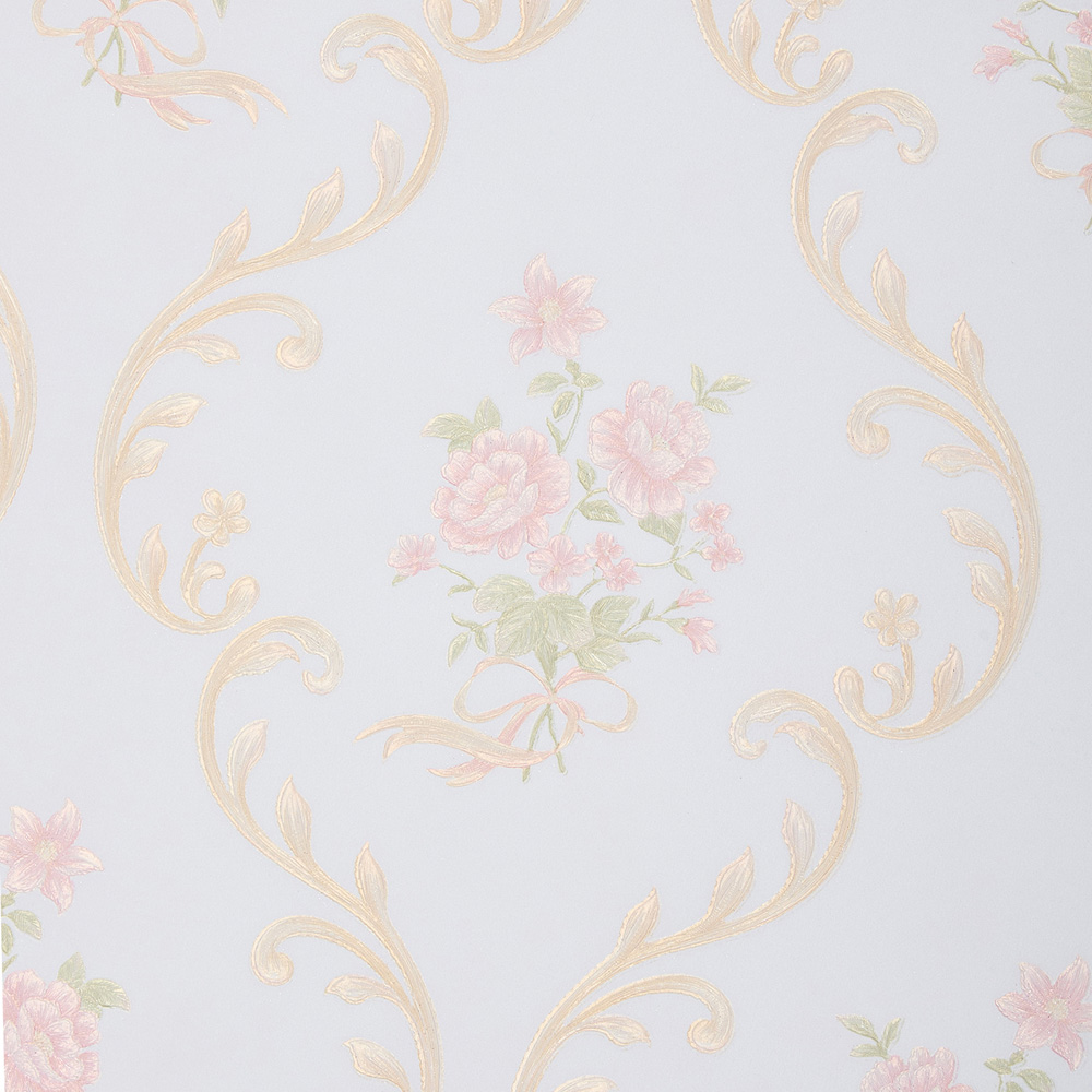 Living and Home Multicolour 3D Embossed Non-Woven Wallpaper Roll 950 x 53cm Image 1