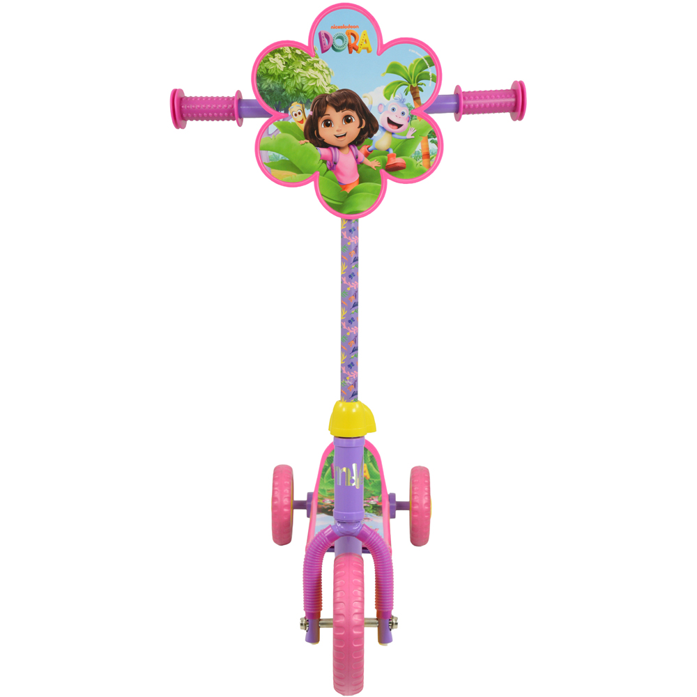 Dora Deluxe Height Adjustable Kids Tri Scooter Image 2