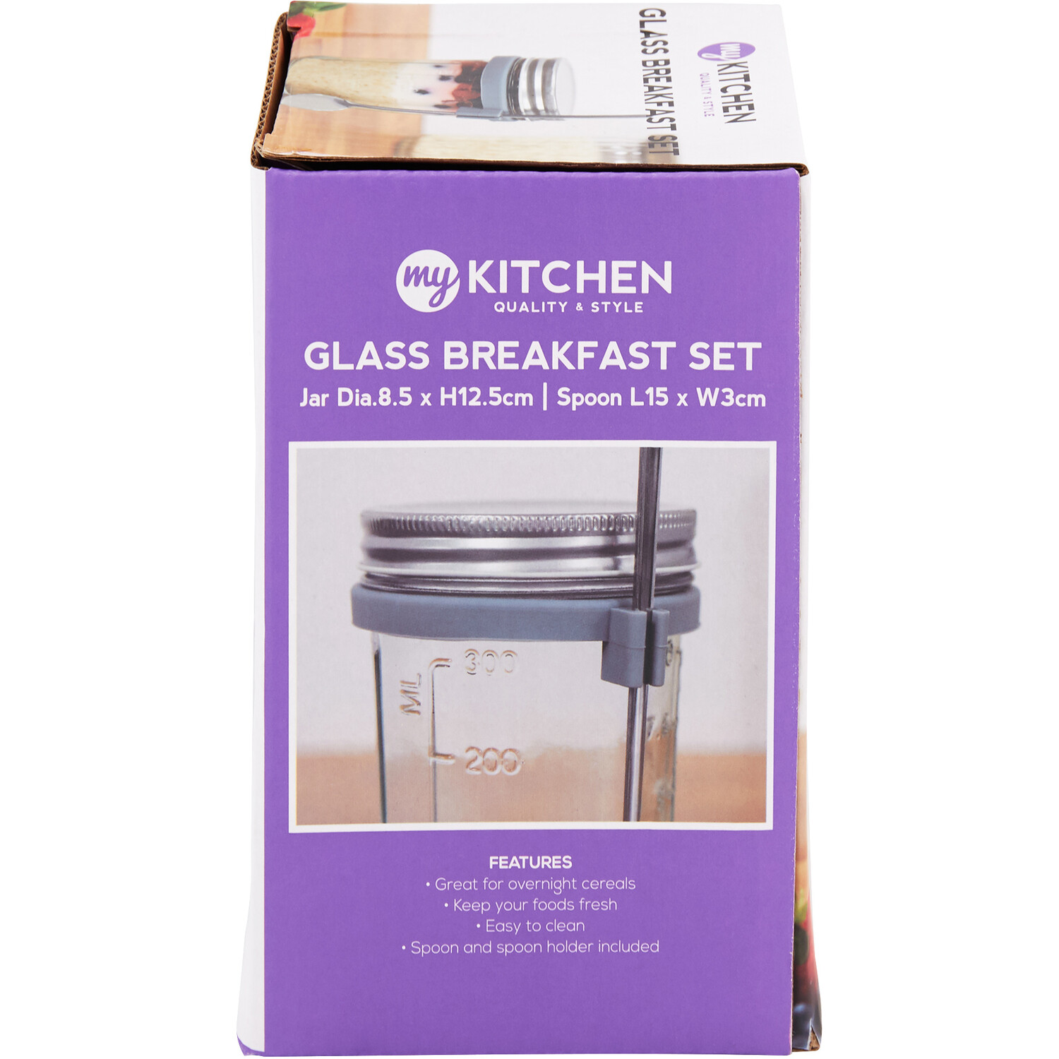 Breakfast Jar Set Image 3